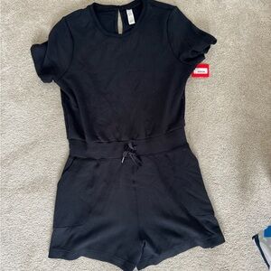 Women’s Spanx Airluxe Black Romper Short